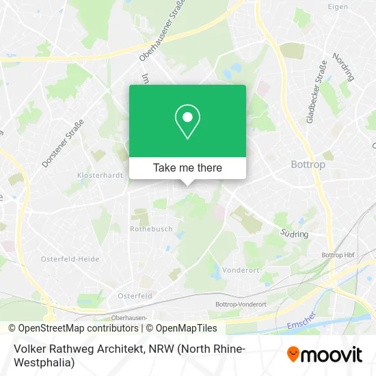 Volker Rathweg Architekt map