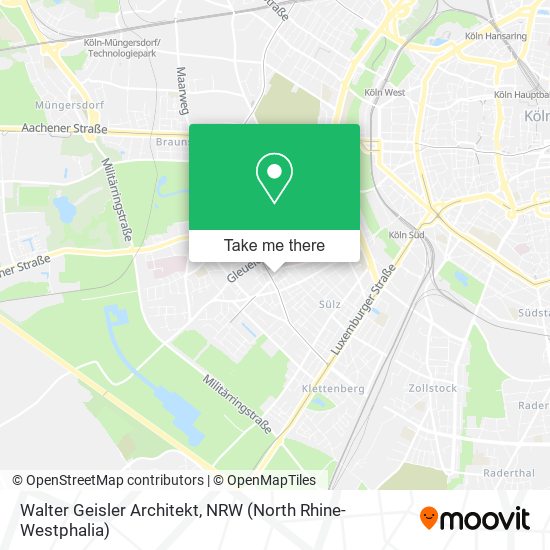 Walter Geisler Architekt map