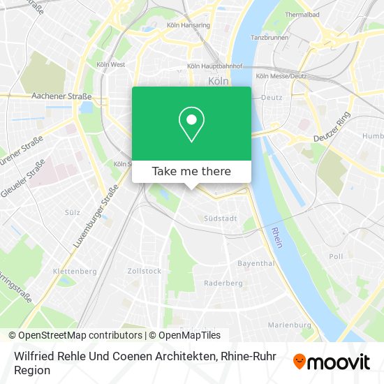 Wilfried Rehle Und Coenen Architekten map