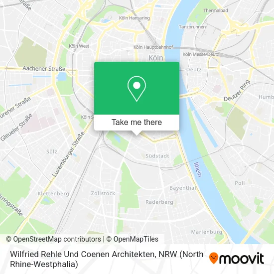 Wilfried Rehle Und Coenen Architekten map