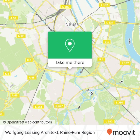 Wolfgang Lessing Architekt map