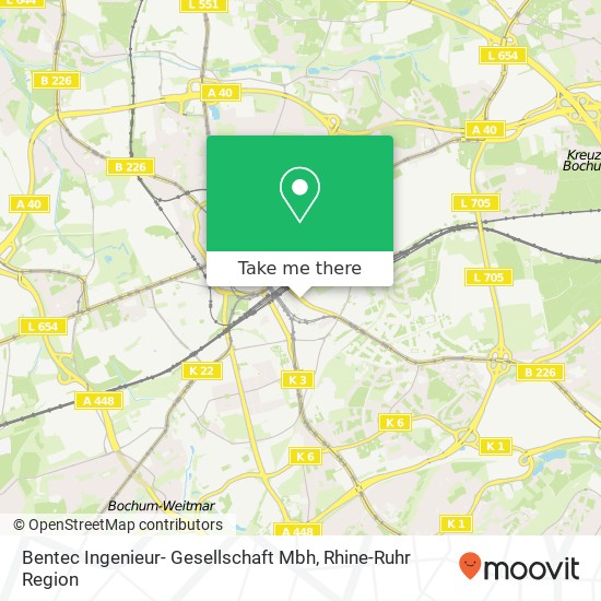 Bentec Ingenieur- Gesellschaft Mbh map