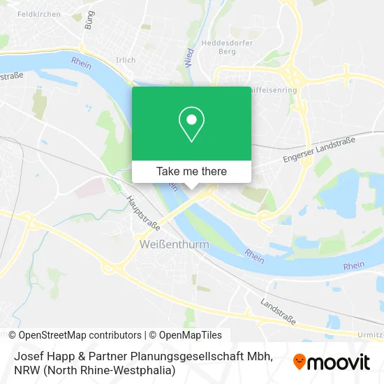 Карта Josef Happ & Partner Planungsgesellschaft Mbh