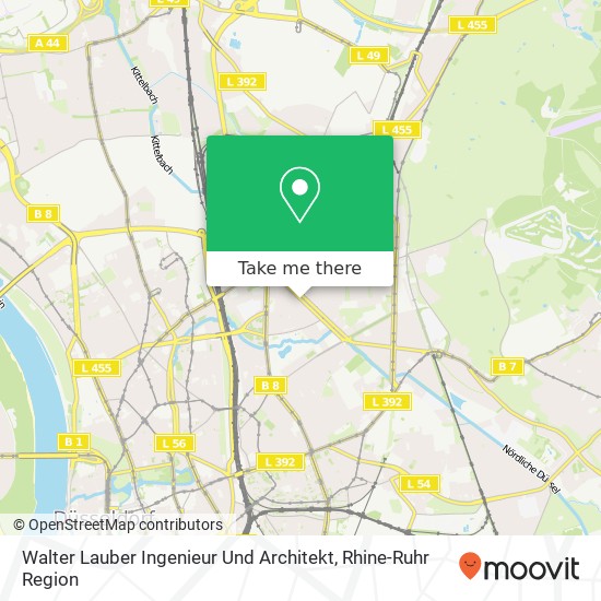 Walter Lauber Ingenieur Und Architekt map