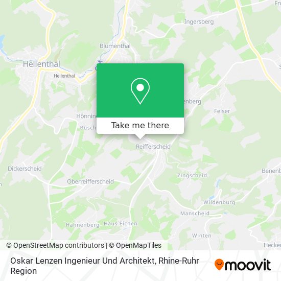 Oskar Lenzen Ingenieur Und Architekt map