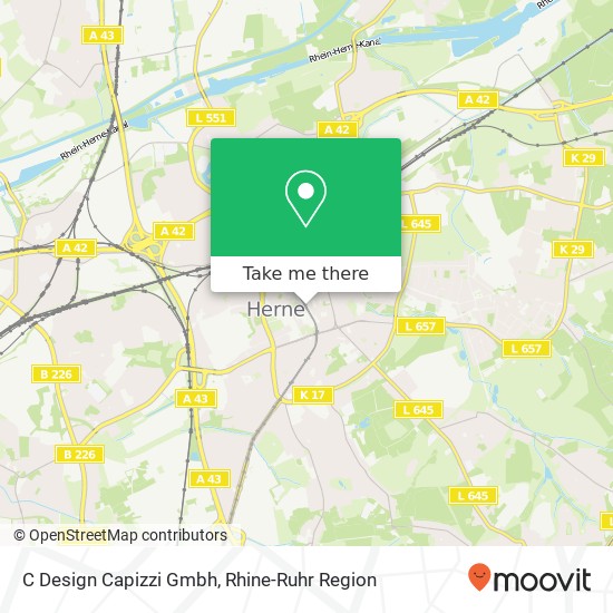 C Design Capizzi Gmbh map