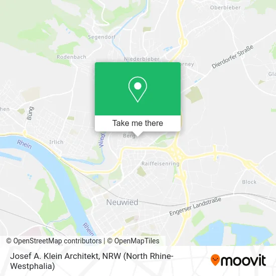 Josef A. Klein Architekt map