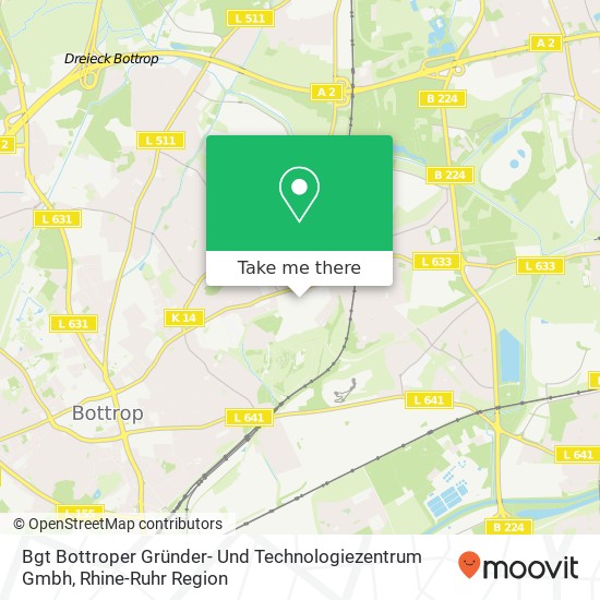 Bgt Bottroper Gründer- Und Technologiezentrum Gmbh map