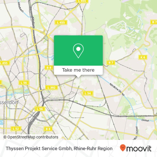 Карта Thyssen Projekt Service Gmbh