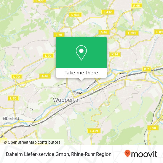 Daheim Liefer-service Gmbh map