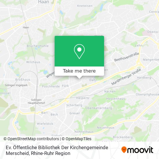 Ev. Öffentliche Bibliothek Der Kirchengemeinde Merscheid map