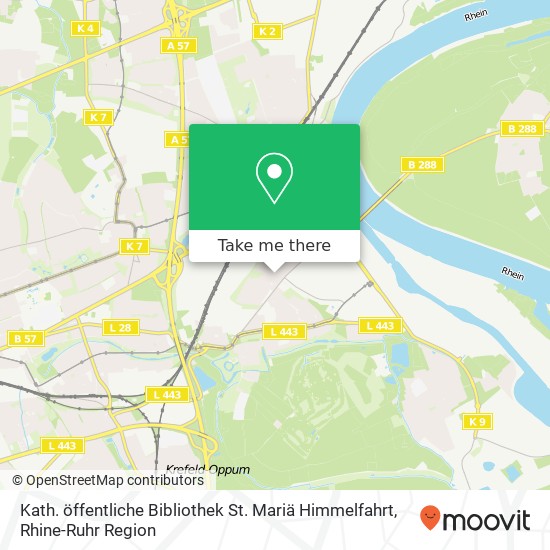 Kath. öffentliche Bibliothek St. Mariä Himmelfahrt map