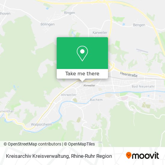 Kreisarchiv Kreisverwaltung map