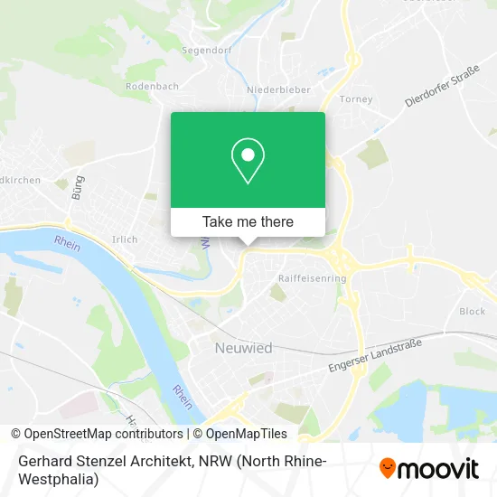 Gerhard Stenzel Architekt map