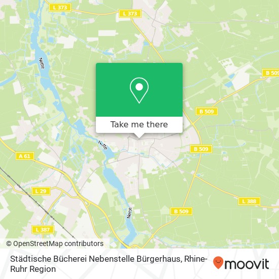 Städtische Bücherei Nebenstelle Bürgerhaus map