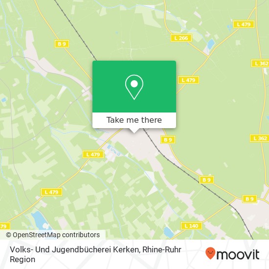 Volks- Und Jugendbücherei Kerken map