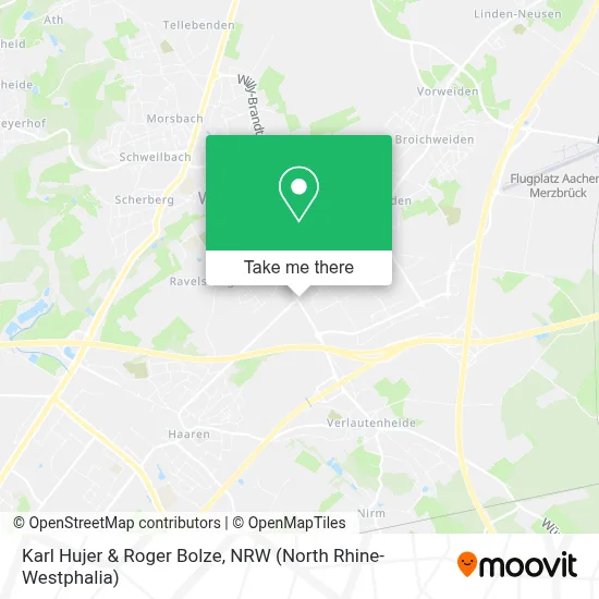 Karl Hujer & Roger Bolze map