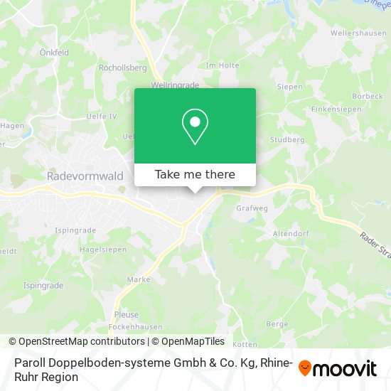 Paroll Doppelboden-systeme Gmbh & Co. Kg map