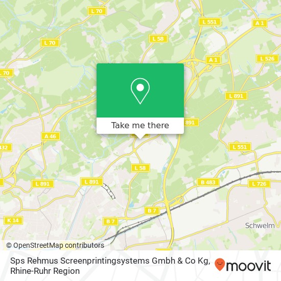 Sps Rehmus Screenprintingsystems Gmbh & Co Kg map