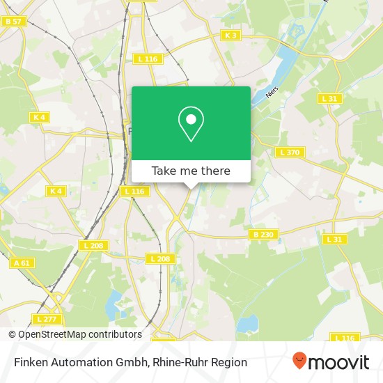 Finken Automation Gmbh map