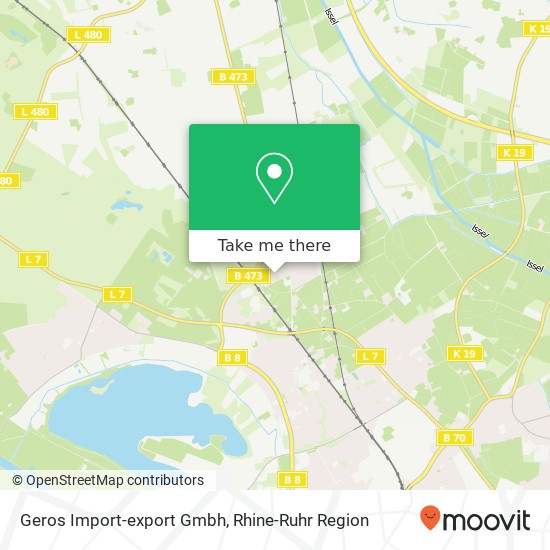 Geros Import-export Gmbh map