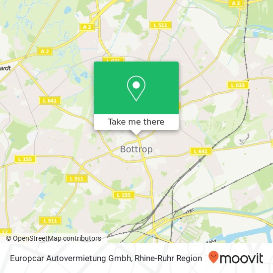 Europcar Autovermietung Gmbh map