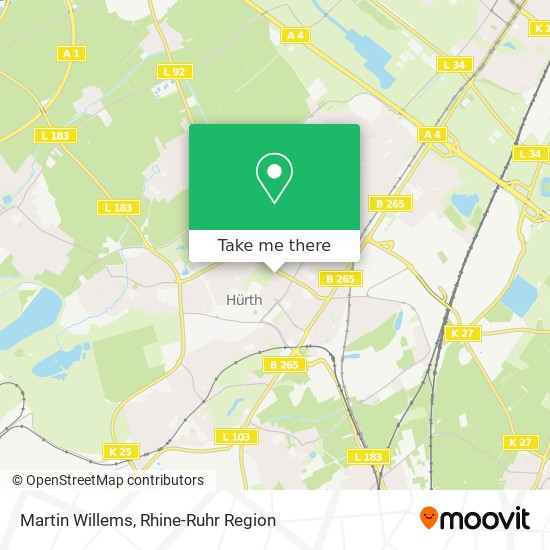 Карта Martin Willems