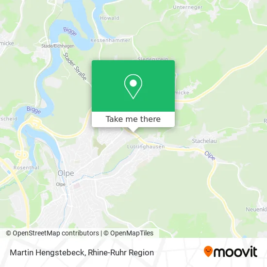 Карта Martin Hengstebeck