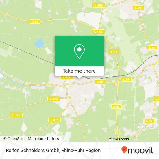 Reifen Schneiders Gmbh map