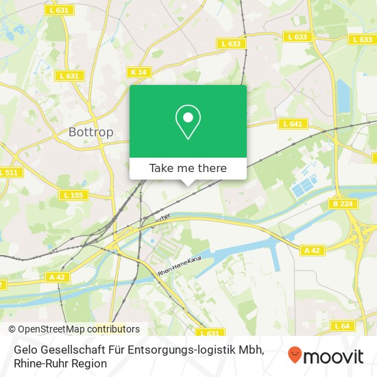 Gelo Gesellschaft Für Entsorgungs-logistik Mbh map
