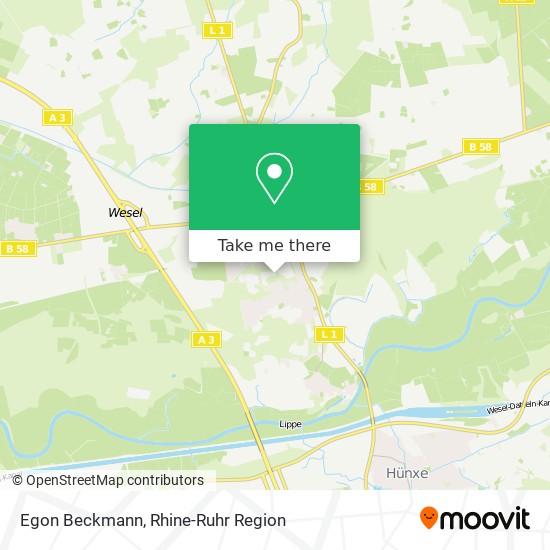 Egon Beckmann map