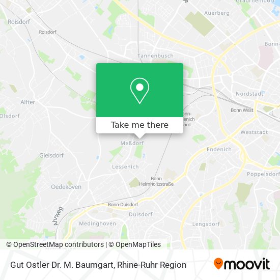 Gut Ostler Dr. M. Baumgart map