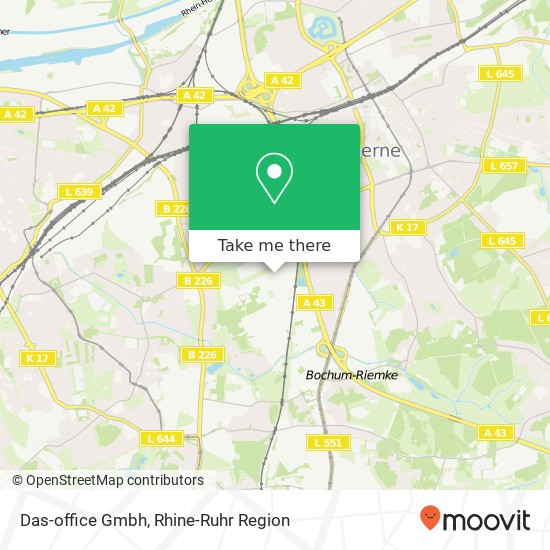 Das-office Gmbh map