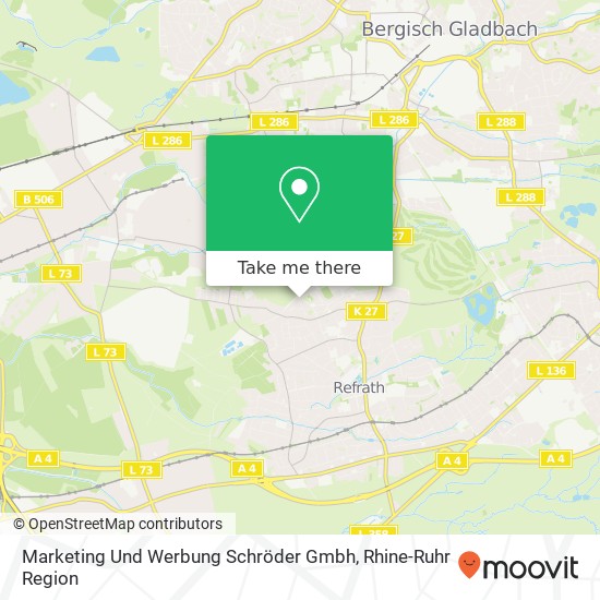 Marketing Und Werbung Schröder Gmbh map