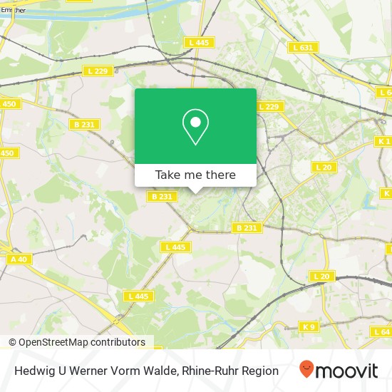 Hedwig U Werner Vorm Walde map