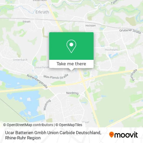 Ucar Batterien Gmbh Union Carbide Deutschland map