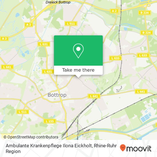 Ambulante Krankenpflege Ilona Eickholt map