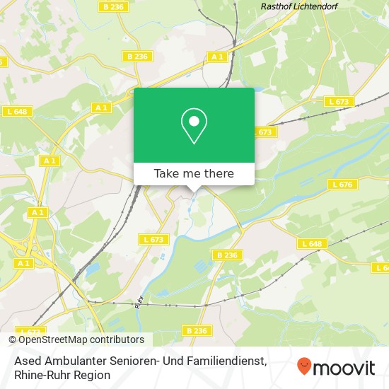 Ased Ambulanter Senioren- Und Familiendienst map