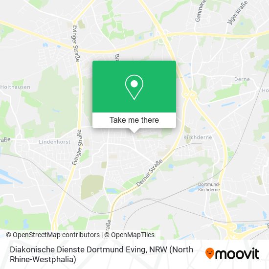 Diakonische Dienste Dortmund Eving map