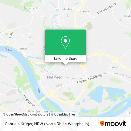 Gabriele Krüger map