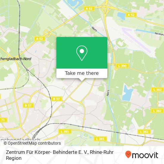 Zentrum Für Körper- Behinderte E. V. map