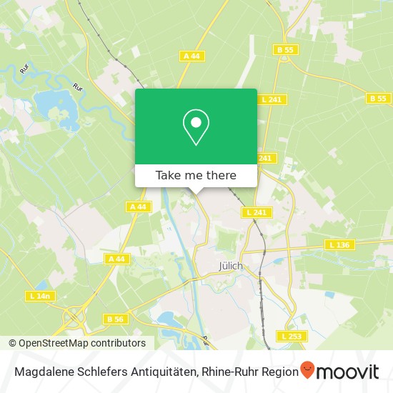 Magdalene Schlefers Antiquitäten map