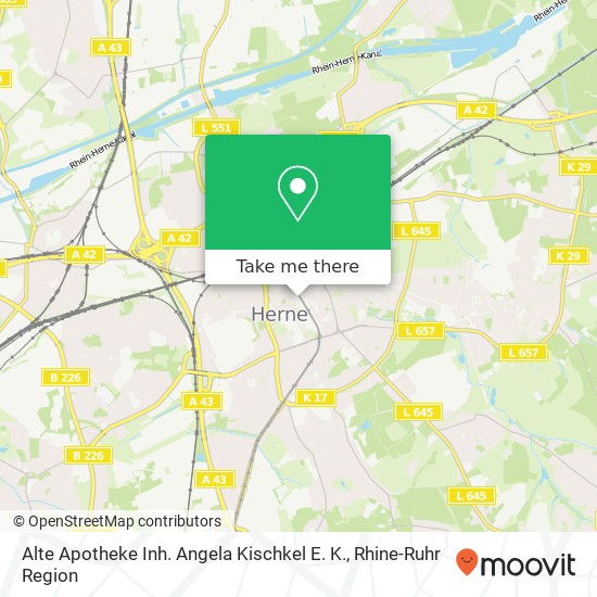 Alte Apotheke Inh. Angela Kischkel E. K. map