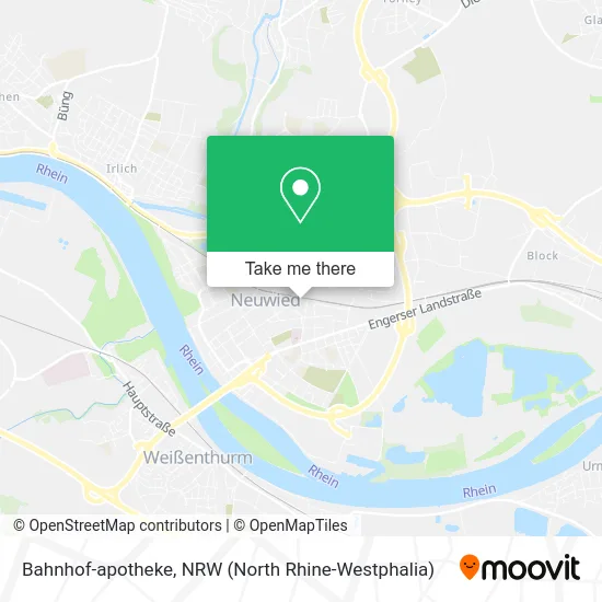 Bahnhof-apotheke map