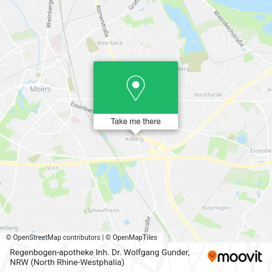 Карта Regenbogen-apotheke Inh. Dr. Wolfgang Gunder