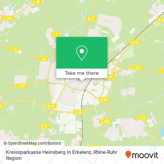Kreissparkasse Heinsberg In Erkelenz map