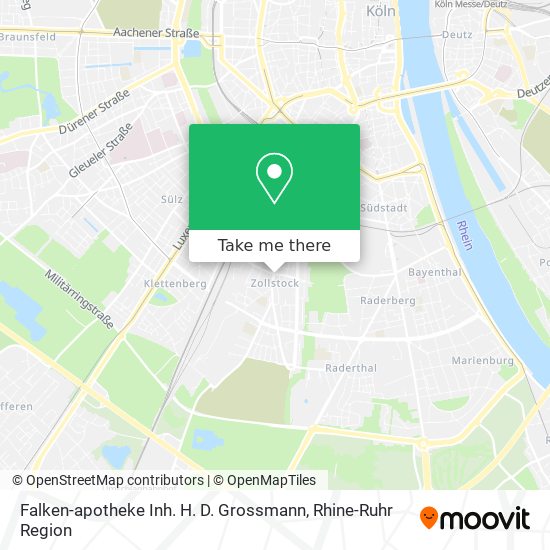 Falken-apotheke Inh. H. D. Grossmann map