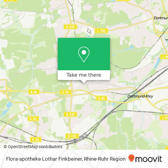 Карта Flora-apotheke Lothar Finkbeiner
