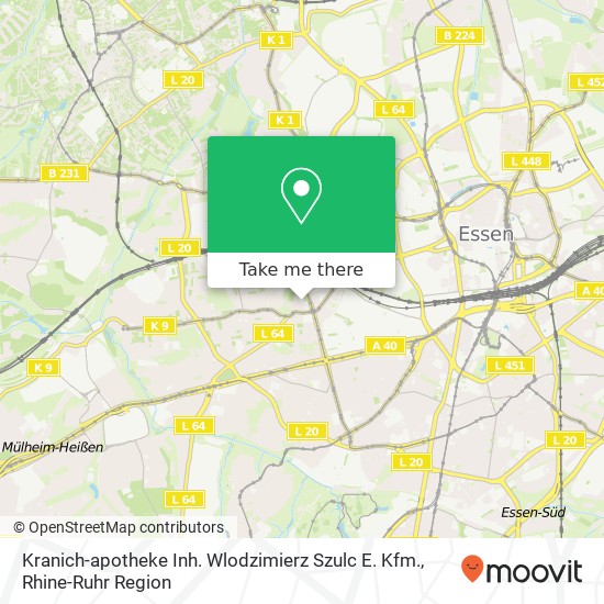 Kranich-apotheke Inh. Wlodzimierz Szulc E. Kfm. map