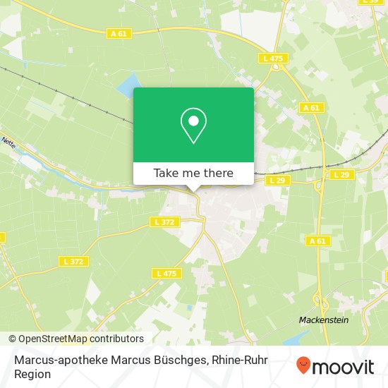 Marcus-apotheke Marcus Büschges map